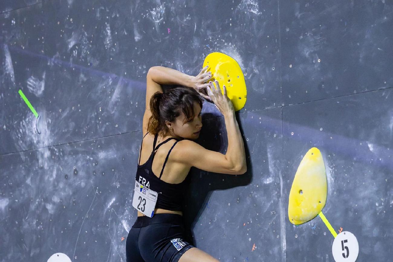 European Boulder & Lead Qualification Olympique Laval - Oriane Bertone, European Boulder & Lead Qualification Olympique Laval