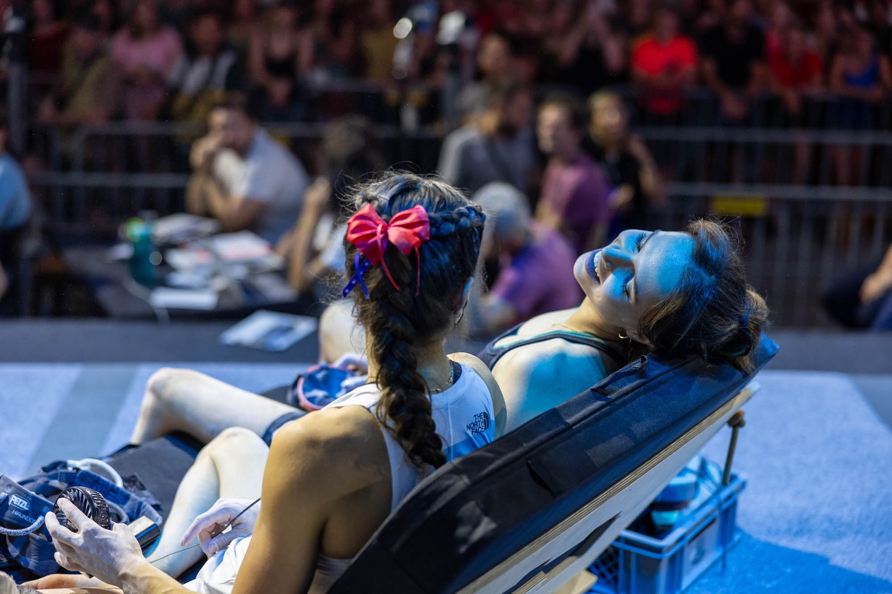 Championnats du monde d'escalade en bloc et en plomb Berne - Brooke Raboutou & Oriane Bertone, Championnats du monde d'escalade en bloc et en plomb 2023