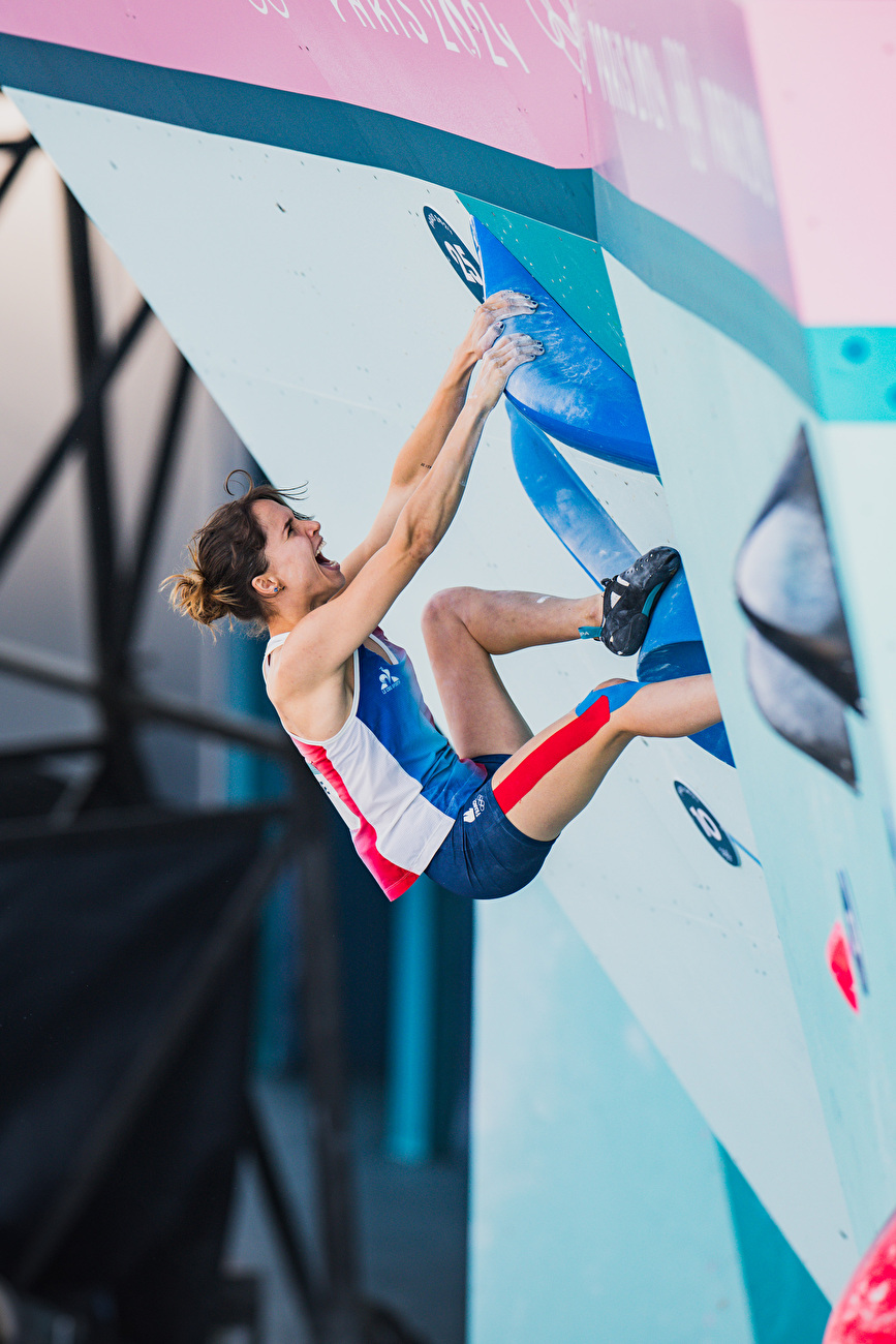 Jeux Olympiques de Paris 2024 - Oriane Bertone, Jeux Olympiques de Paris 2024, Demi-finale Boulder jour 2