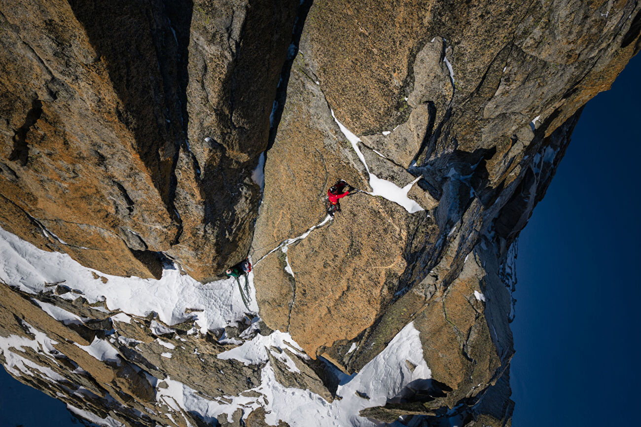La Muse du Trient established on Tête Biselx by Fay Manners, Ella Wright