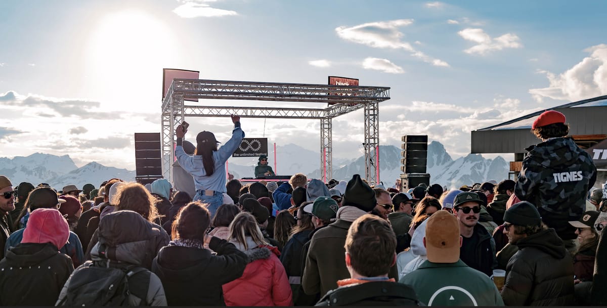 Tignes Unlimited Festival jusqu'en mai
