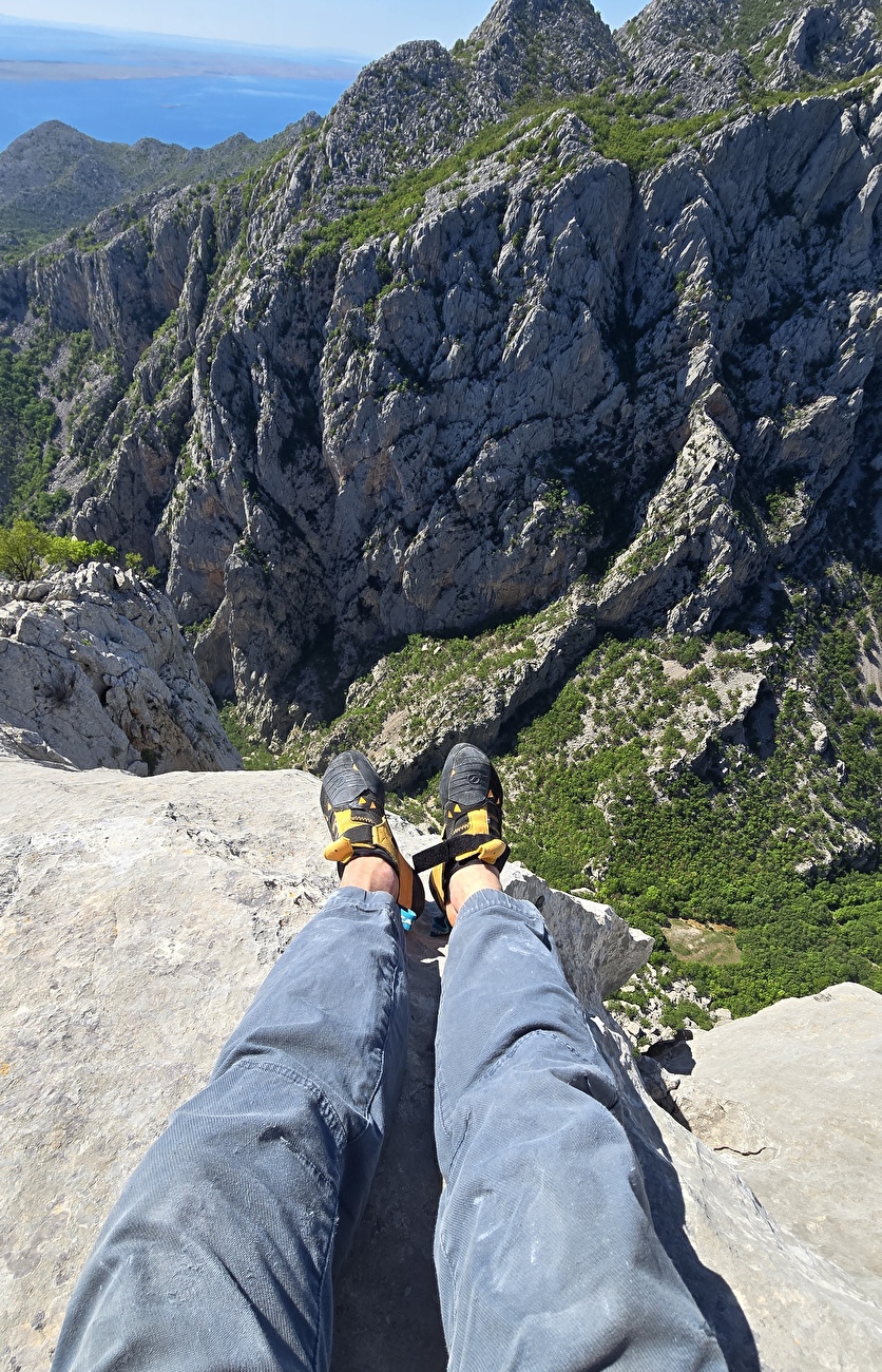 Paklenica, Croatie, Jernej Kruder - Jernej Kruder escalade à Paklenica en Croatie