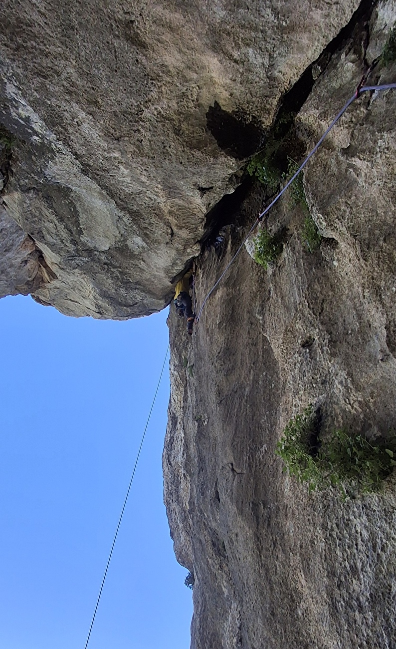 Paklenica, Croatie, Jernej Kruder - Jernej Kruder escalade à Paklenica en Croatie