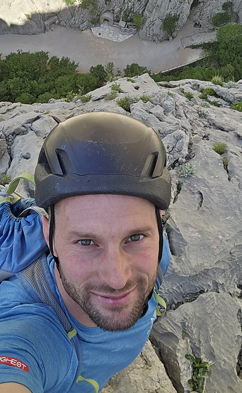 Paklenica, Croatie, Jernej Kruder - Jernej Kruder en solo libre 