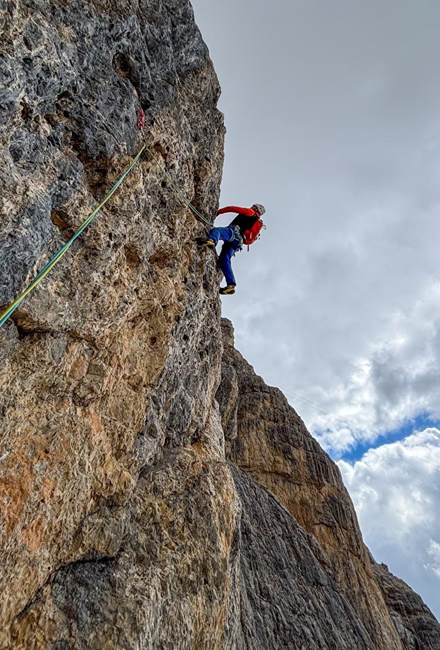 Bio Rock Piccolo Lagazuoi, Dolomites, Simon Kehrer, Marta Willeit - La première ascension du 'Bio Rock' sur la face sud du Piccolo Lagazuoi, Dolomites (Simon Kehrer, Marta Willeit 04-05/2026) Bio Rock Piccolo Lagazuoi, Dolomites, Simon Kehrer, Marta Willeit - La première ascension du 'Bio Rock' sur la face sud du Piccolo Lagazuoi, Dolomites (Simon Kehrer, Marta Willeit 04-05/2026)