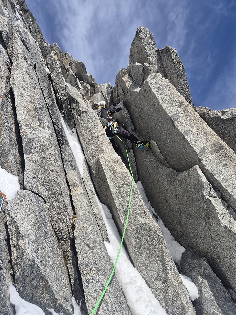 Weißzint, Punta Bianca Simon Gietl Jakob Steinkasserer - Réalisation de la première ascension du 'Laktosefrei' sur la face nord du Weißzint dans les Alpes du Zillertal (Simon Gietl, Jakob Steinkasserer 09/05/2026)