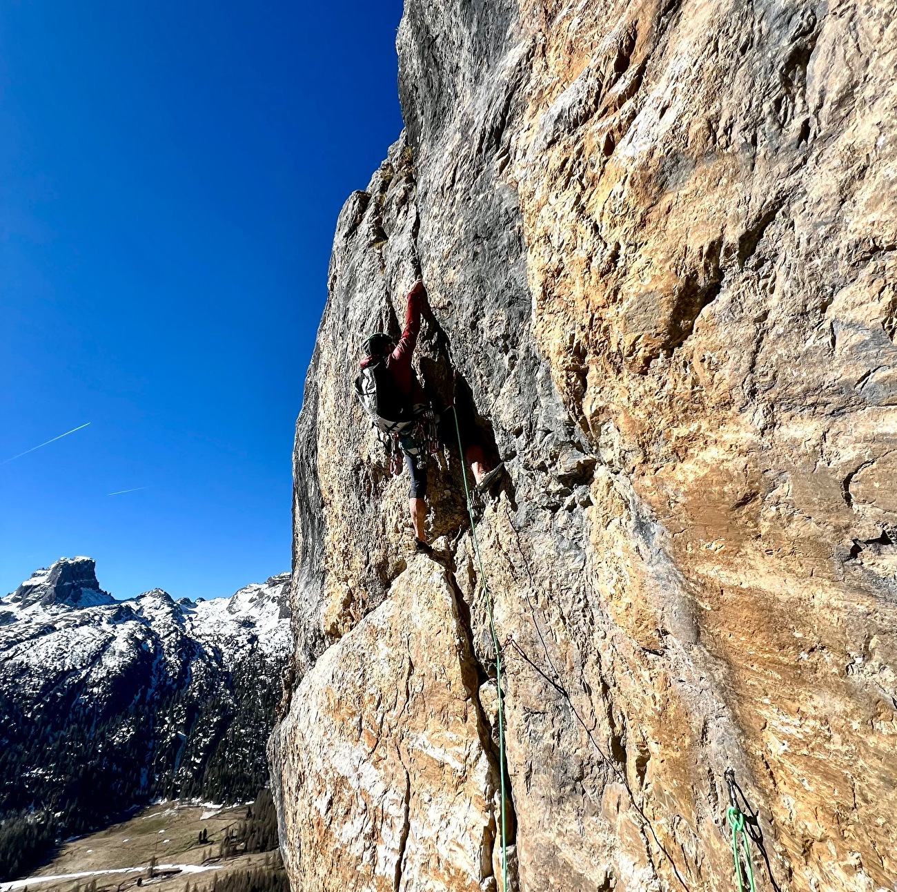 'Flying Marmot', Torre Grande di Falzarego, Dolomites, Christoph Hainz - Escalader 'Flying Marmot' sur Torre Grande di Falzarego, Dolomites (Christoph Hainz 04/2026) 'Flying Marmot', Torre Grande di Falzarego, Dolomites, Christoph Hainz - Escalader 'Flying Marmot' sur Torre Grande di Falzarego, Dolomites (Christoph Hainz 04/2026)
