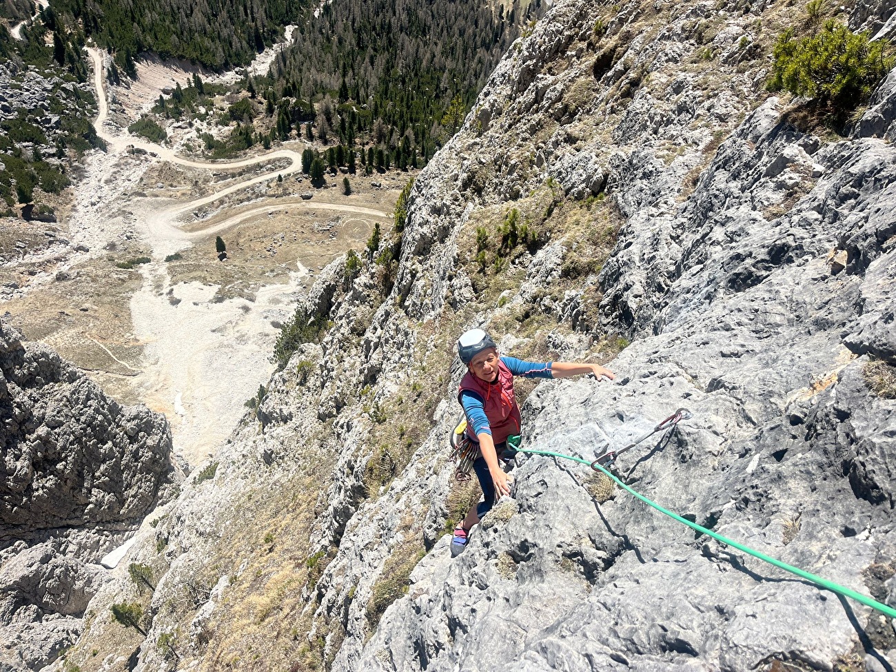 'Flying Marmot', Torre Grande di Falzarego, Dolomites, Christoph Hainz - Escalader 'Flying Marmot' sur Torre Grande di Falzarego, Dolomites (Christoph Hainz 04/2026) 'Flying Marmot', Torre Grande di Falzarego, Dolomites, Christoph Hainz - Escalader 'Flying Marmot' sur Torre Grande di Falzarego, Dolomites (Christoph Hainz 04/2026)