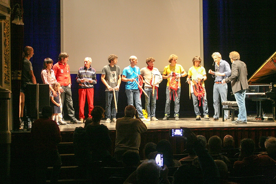 Grignetta d'Oro 2016 - Grignetta d'Oro 2016 : Silvio Mondinelli, Anna Torretta, Matteo della Bordella, Mario Conti, Jacopo Larcher, Alessandro Baù, Alex Walpoth, Luca Schiera, Simon Gietl, Marco Albino Ferrari et Alberto Pirovano