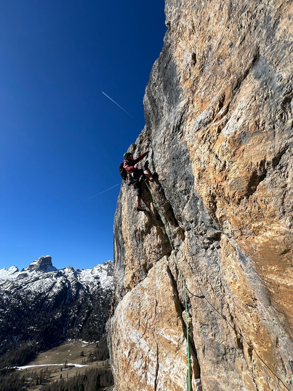 'Flying Marmot', Torre Grande di Falzarego, Dolomites, Christoph Hainz - Escalader 'Flying Marmot' sur Torre Grande di Falzarego, Dolomites (Christoph Hainz 04/2026) 'Flying Marmot', Torre Grande di Falzarego, Dolomites, Christoph Hainz - Escalader 'Flying Marmot' sur Torre Grande di Falzarego, Dolomites (Christoph Hainz 04/2026)