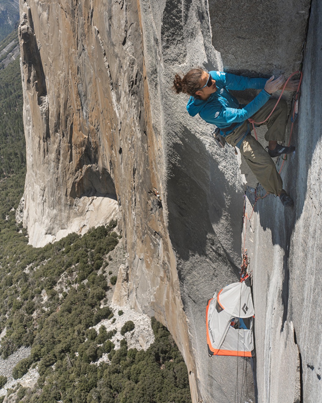 Pietro Vidi lance Free Zodiac sur El Capitan à Yosemite