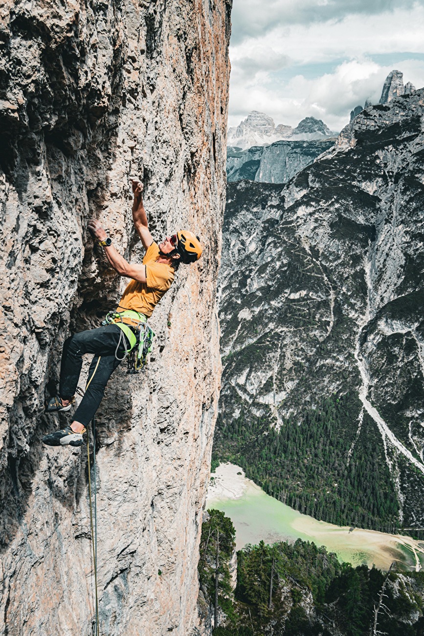 Col di Specie, Höhlensteintal, Dolomites, Simon Gietl, Constantin Schwaab - La première ascension du 'Born Ready' sur Geierwand dans le Höhlensteintal, Dolomites (Simon Gietl, Constantin Schwaab 05/2026) Col di Specie, Höhlensteintal, Dolomites, Simon Gietl, Constantin Schwaab - La première ascension du 'Born Ready' sur Geierwand dans le Höhlensteintal, Dolomites (Simon Gietl, Constantin Schwaab 05/2026)