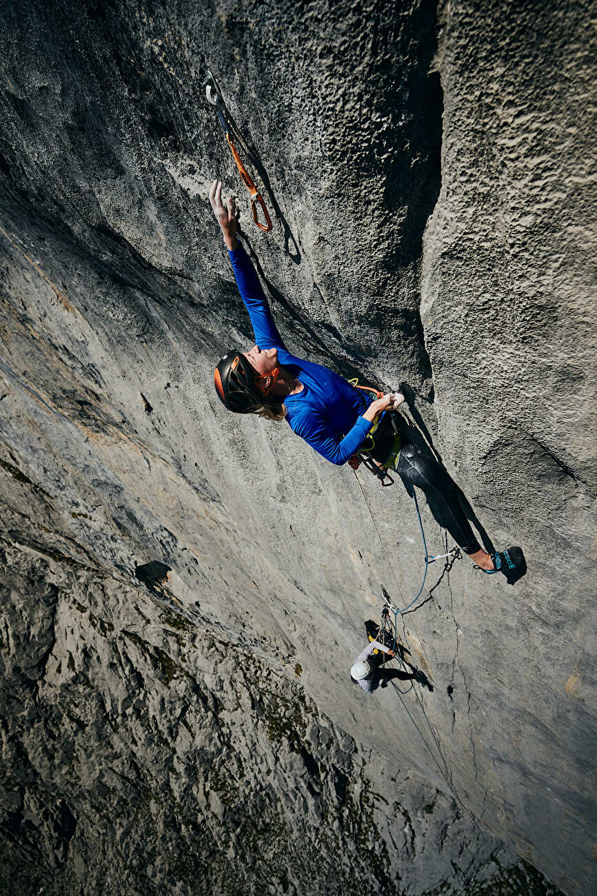 Lara Neumeier Silbergeier, Rätikon - Lara Neumeier escalade 'Silbergeier' à Rätikon, Suisse le 10/06/2025 Lara Neumeier Silbergeier, Rätikon - Lara Neumeier escalade 'Silbergeier' à Rätikon, Suisse le 10/06/2025