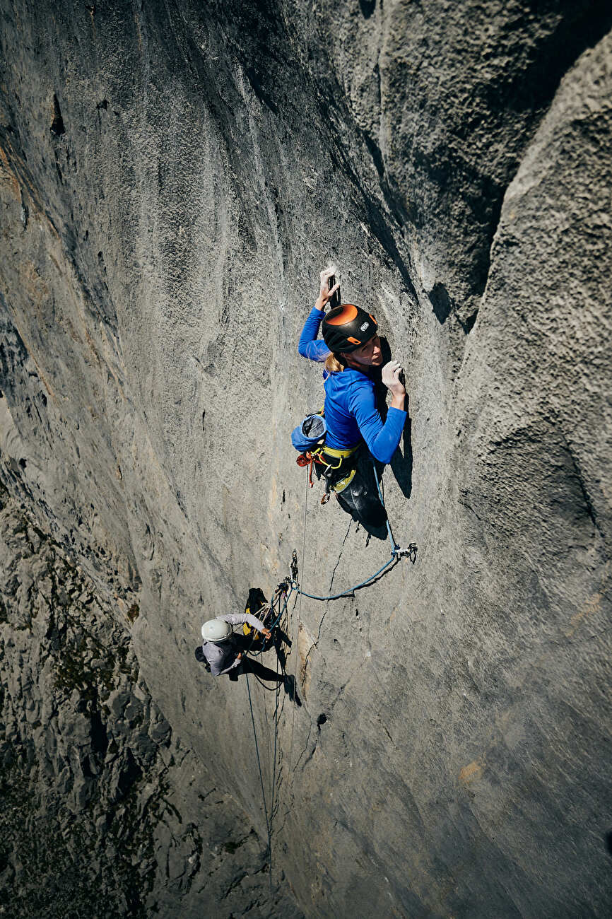 Lara Neumeier Silbergeier, Rätikon - Lara Neumeier escalade 'Silbergeier' à Rätikon, Suisse le 10/06/2025 Lara Neumeier Silbergeier, Rätikon - Lara Neumeier escalade 'Silbergeier' à Rätikon, Suisse le 10/06/2025