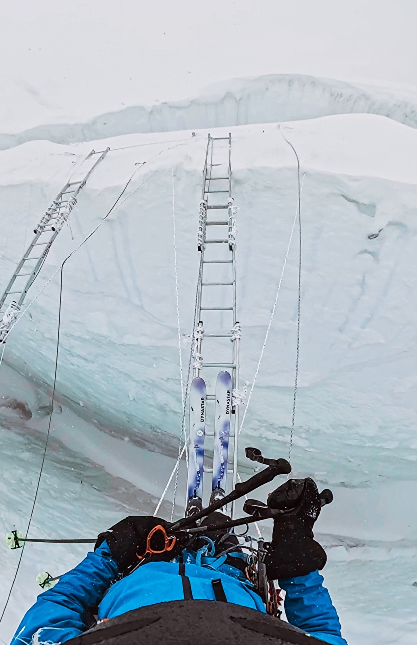 Bartosz Ziemski Lhotse - Bartosz Ziemski skiant à Lhotse le 12/05/2026
