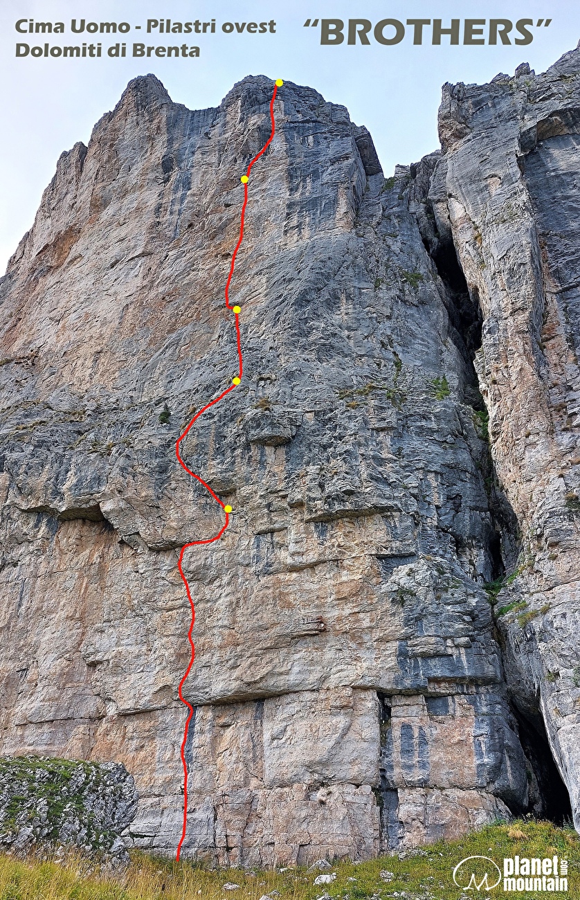 Et la vie continue ! Cima Uomo, Brenta Dolomites, Luca Giupponi, Rolando Larcher - Le parcours de « Et la vie coule ! » sur Cima Uomo, Brenta Dolomites (Luca Giupponi, Rolando Larcher 14/07/2024 & 22/06/2025) Et la vie continue ! Cima Uomo, Brenta Dolomites, Luca Giupponi, Rolando Larcher - Le parcours de « Et la vie coule ! » sur Cima Uomo, Brenta Dolomites (Luca Giupponi, Rolando Larcher 14/07/2024 & 22/06/2025)