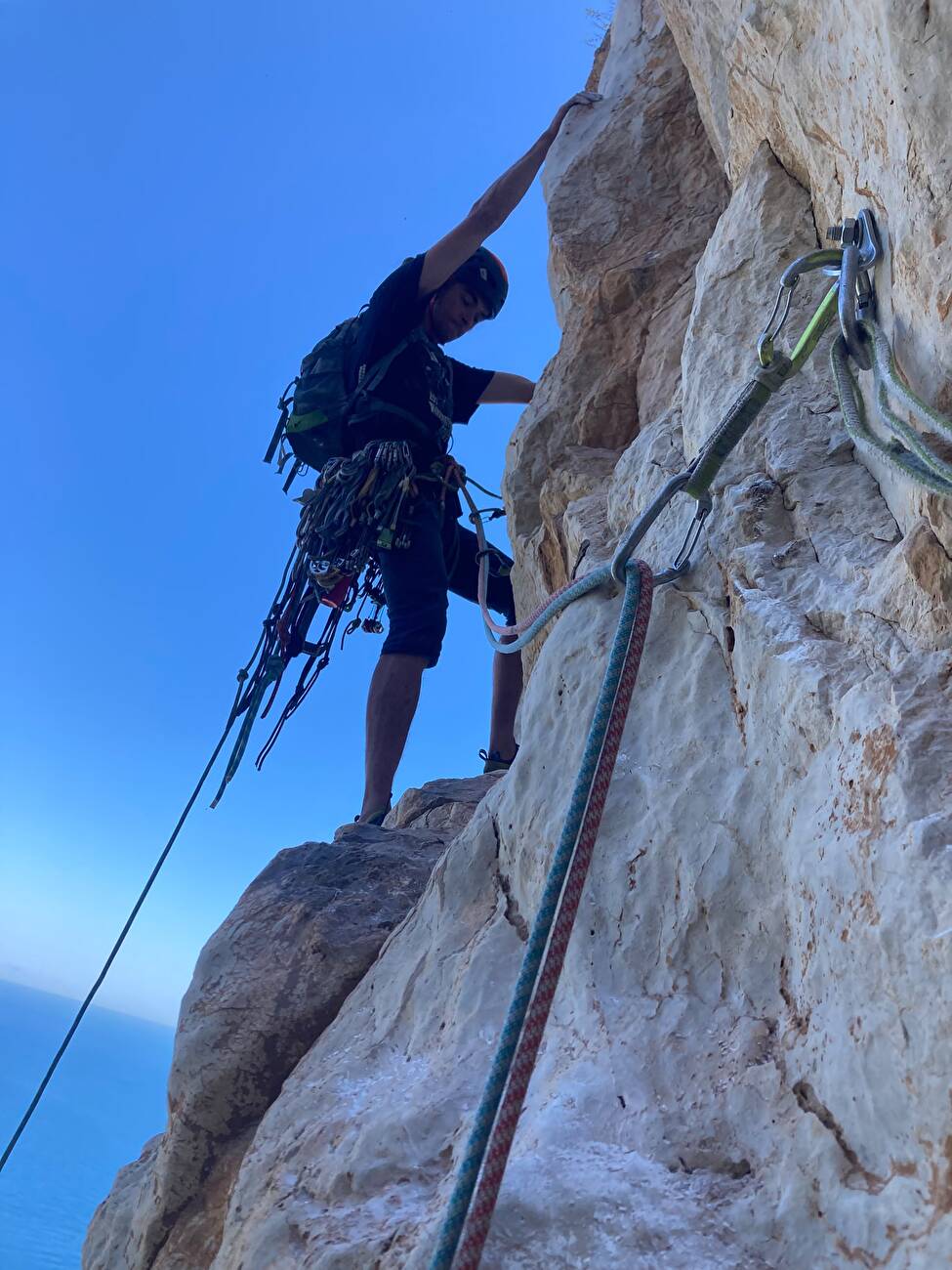 Entre rêve et réalité Addaura Monte Pellegrino, Sicile, Dan Bronec, Lukáš Trojovský - Création du pitch 2 de « Entre rêve et réalité » à Monte Pellegrino, Sicile (Dan Bronec, Lukáš Trojovský 05/2026)