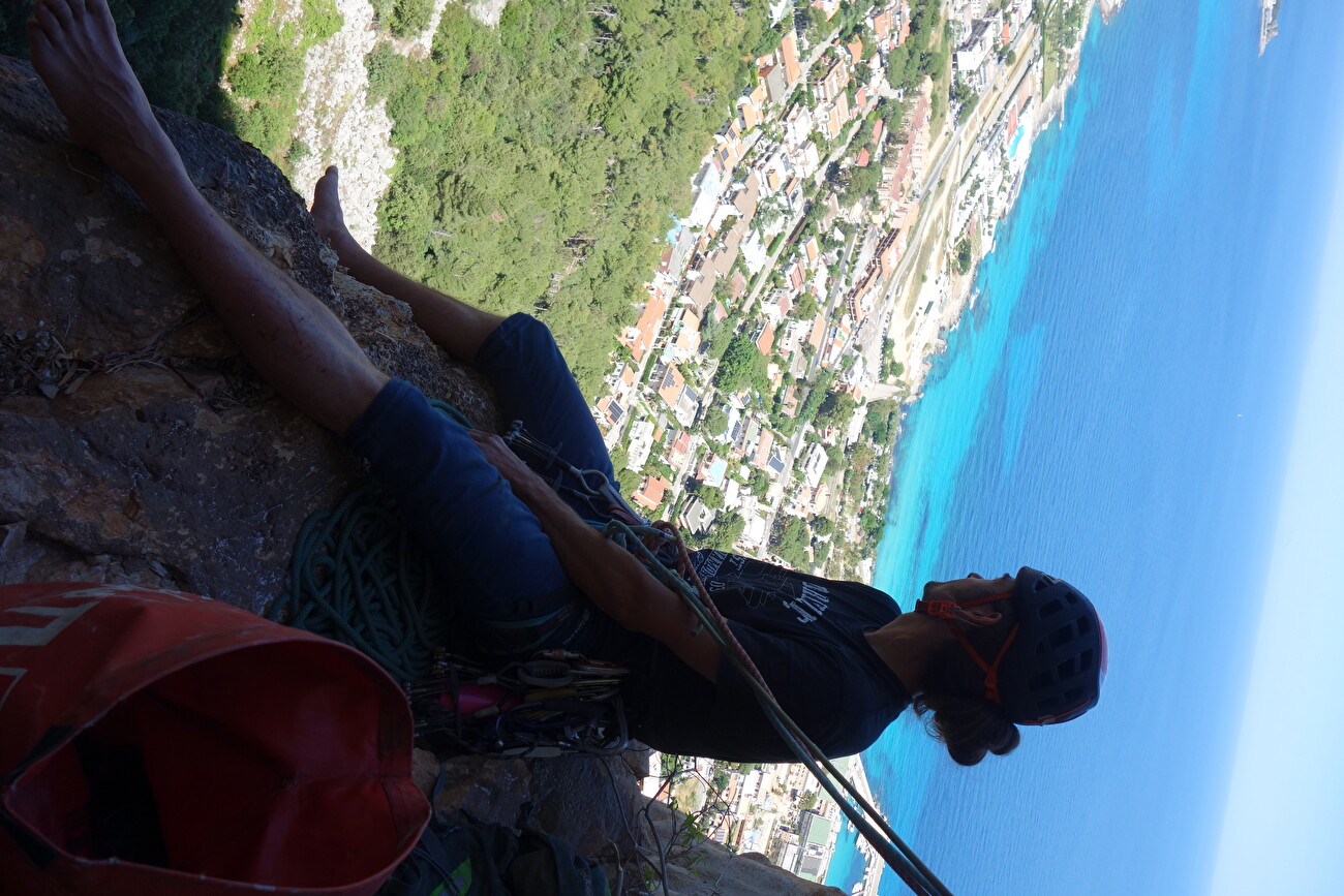Entre rêve et réalité Addaura Monte Pellegrino, Sicile, Dan Bronec, Lukáš Trojovský - Lors de la deuxième assurance de 'Entre rêve et réalité' sur Monte Pellegrino, Sicile (Dan Bronec, Lukáš Trojovský 05/2026)