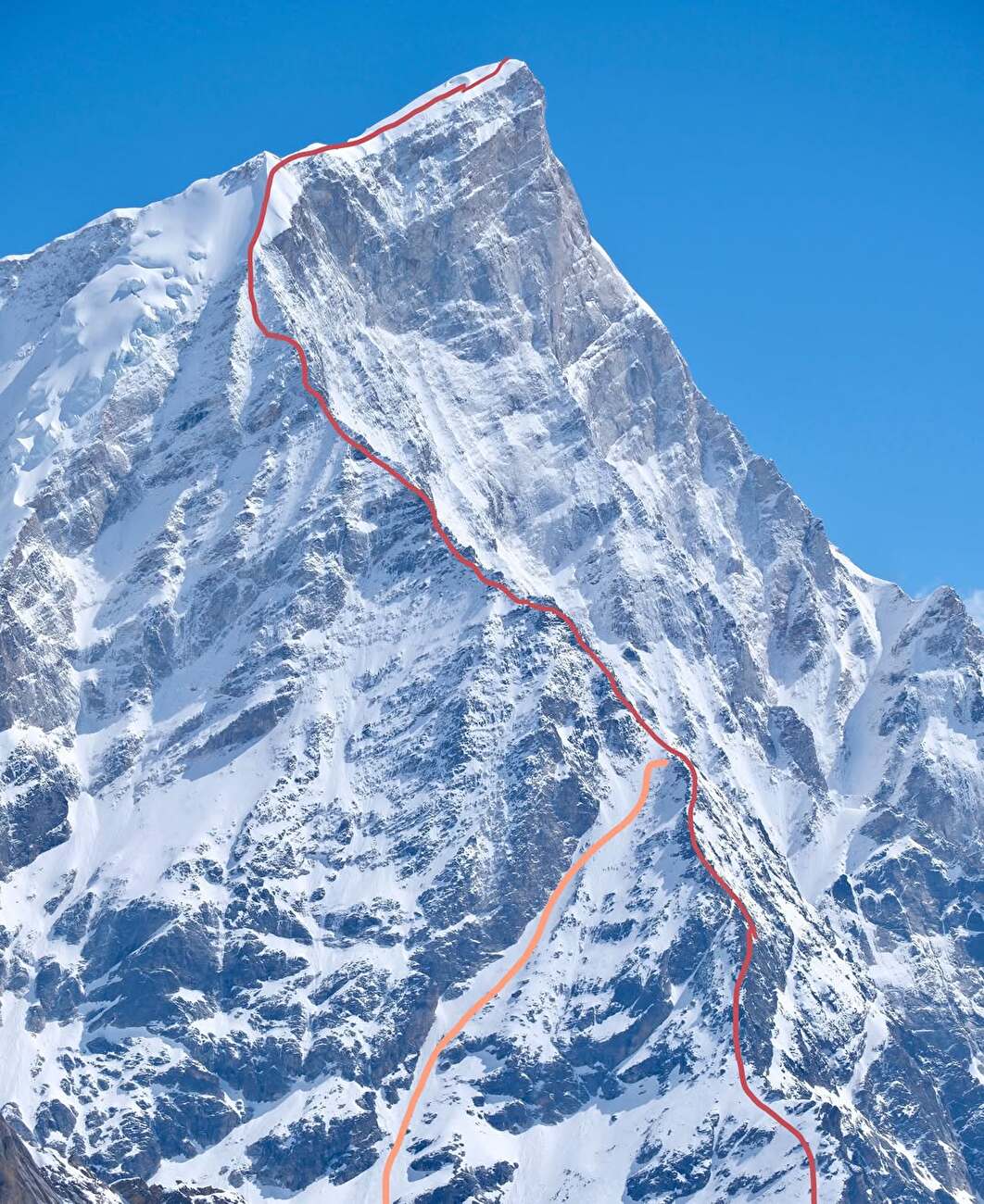 La première ascension de la crête sud-ouest de Balakun, Himalaya indien (Sean McLane, Vitaliy Musiyenko 27/05/2026) La première ascension de la crête sud-ouest de Balakun, Himalaya indien (Sean McLane, Vitaliy Musiyenko 27/05/2026)