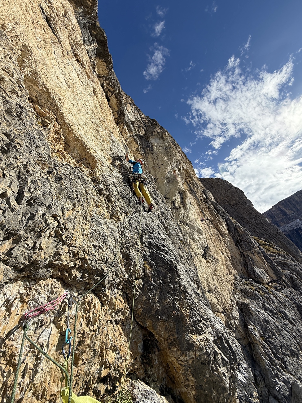 Sellavie Piz Ciavazes, Dolomites, Hubert Eisendle, Simon Kehrer - La première ascension du 'Sellavie' au Piz Ciavazes, Dolomites (Hubert Eisendle, Simon Kehrer 2025-26)