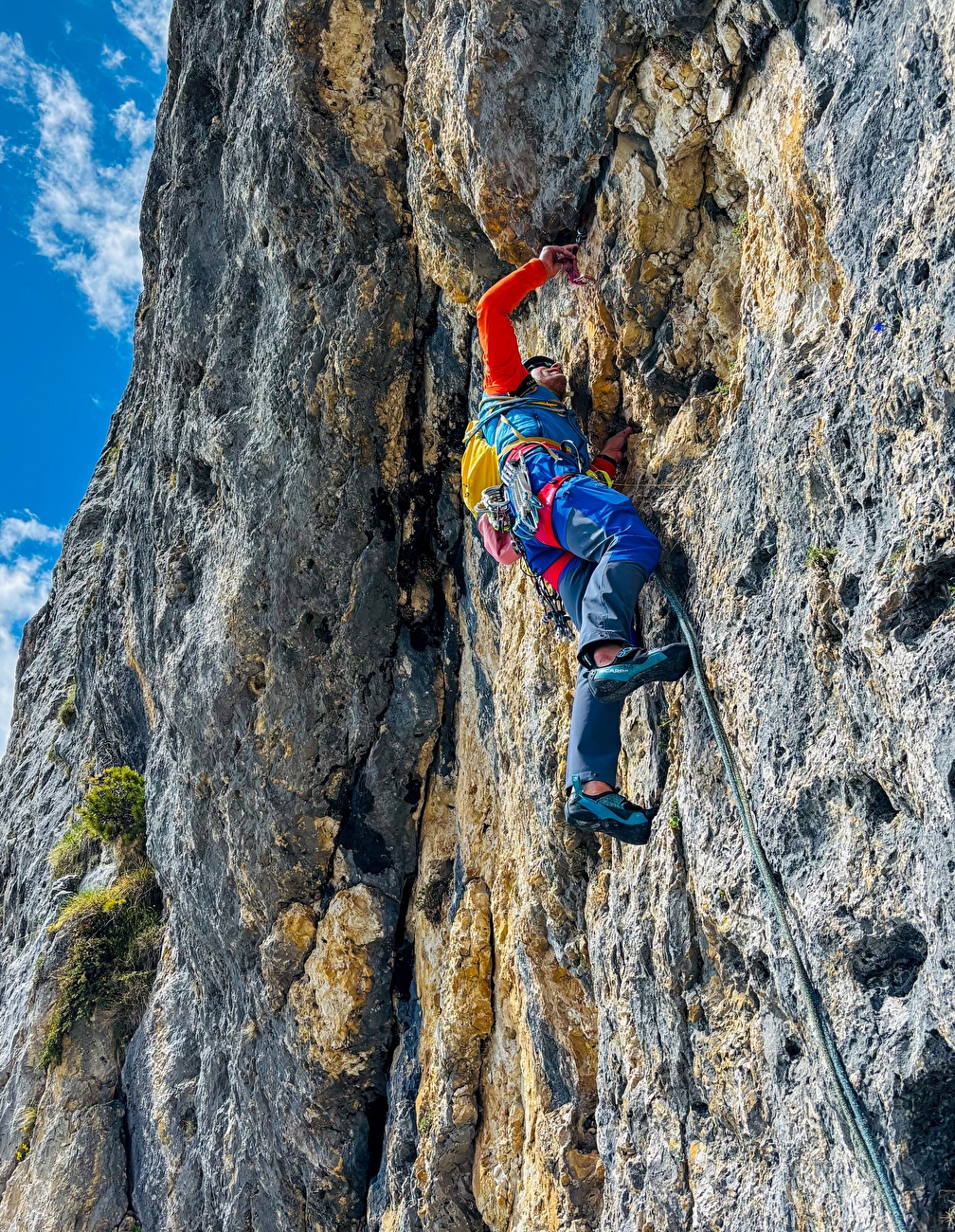 Sellavie Piz Ciavazes, Dolomites, Hubert Eisendle, Simon Kehrer - La première ascension du 'Sellavie' au Piz Ciavazes, Dolomites (Hubert Eisendle, Simon Kehrer 2025-26)