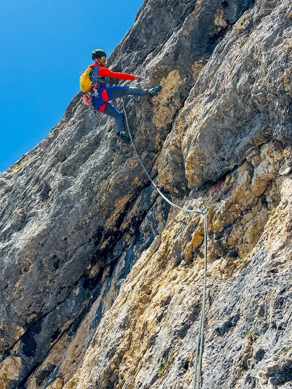 Sellavie Piz Ciavazes, Dolomites, Hubert Eisendle, Simon Kehrer - La première ascension du 'Sellavie' au Piz Ciavazes, Dolomites (Hubert Eisendle, Simon Kehrer 2025-26)