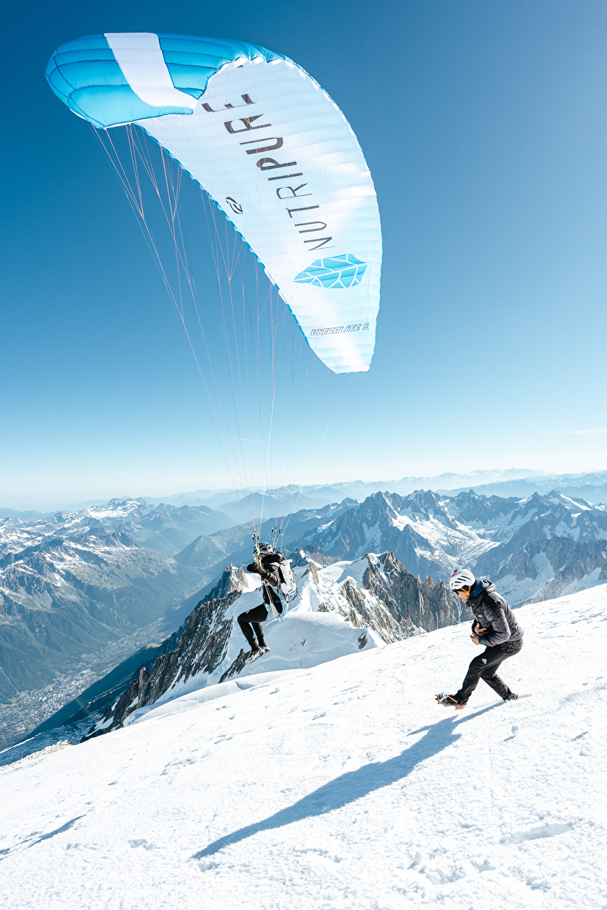 Iris Pessey Mont Blanc - Iris Pessey le 18 juin 2026 a lancé un nouveau FKT féminin sur le Mont Blanc, montant de l'église de Chamonix au sommet de 4807 m en seulement 5 heures 2 minutes.