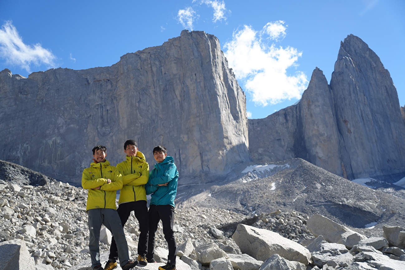 Echoes in the Dark établi sur Cerro Cota (Torres del Paine, Patagonie) par Kosuke Kawachi, Toru Nakajima, Yudai Suzuki