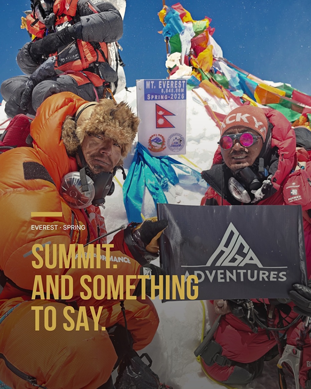 Gelje Sherpa : « Il est temps de changer sur l'Everest »
