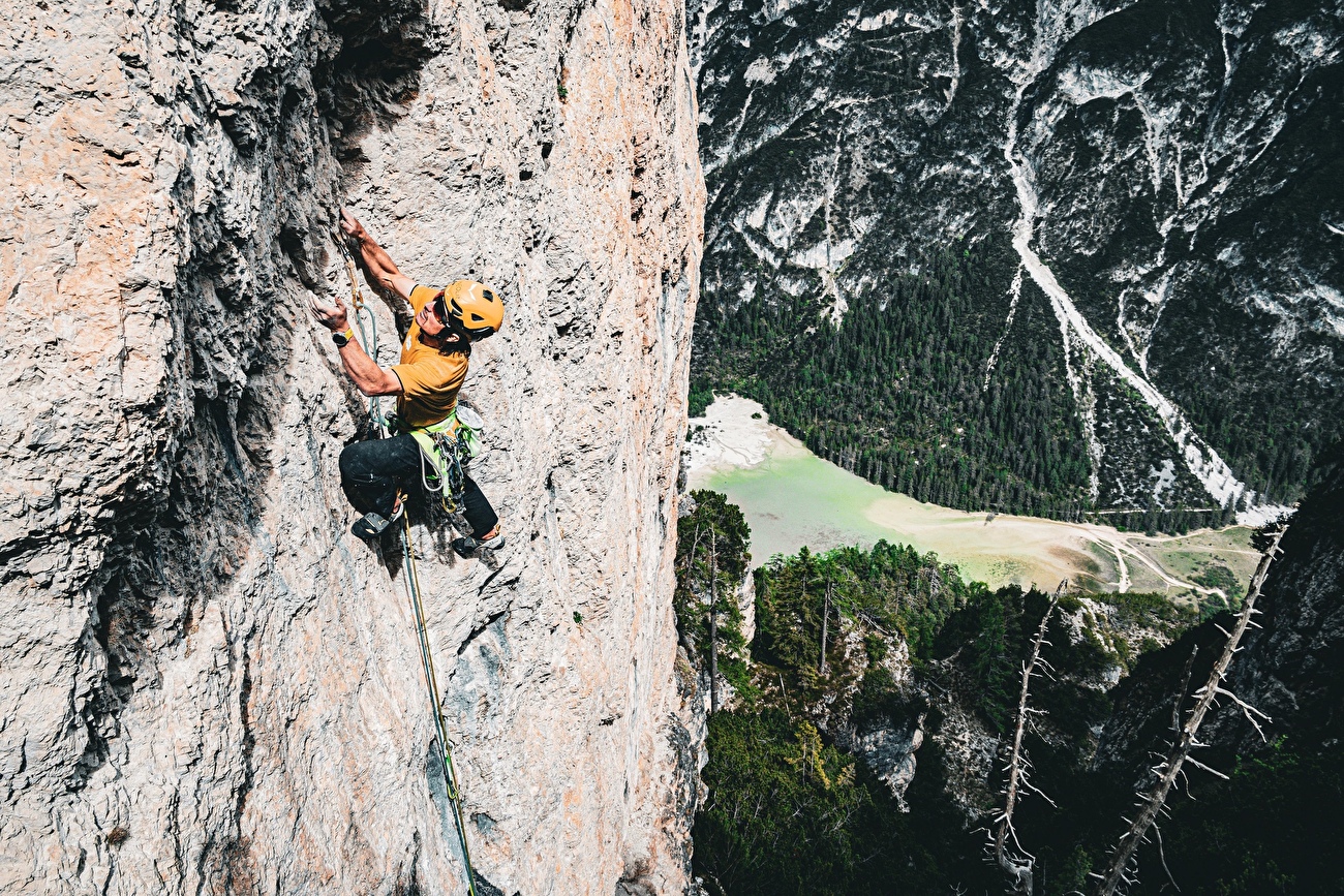 Col di Specie, Höhlensteintal, Dolomites, Simon Gietl, Constantin Schwaab - La première ascension du 'Born Ready' sur Geierwand dans le Höhlensteintal, Dolomites (Simon Gietl, Constantin Schwaab 05/2026) Col di Specie, Höhlensteintal, Dolomites, Simon Gietl, Constantin Schwaab - La première ascension du 'Born Ready' sur Geierwand dans le Höhlensteintal, Dolomites (Simon Gietl, Constantin Schwaab 05/2026)