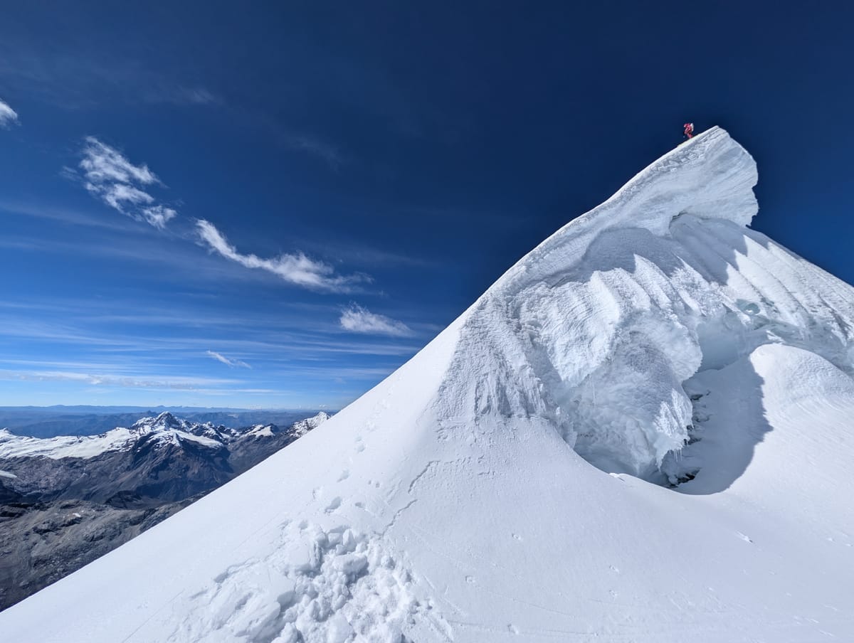Un premier itinéraire de ski au Pérou