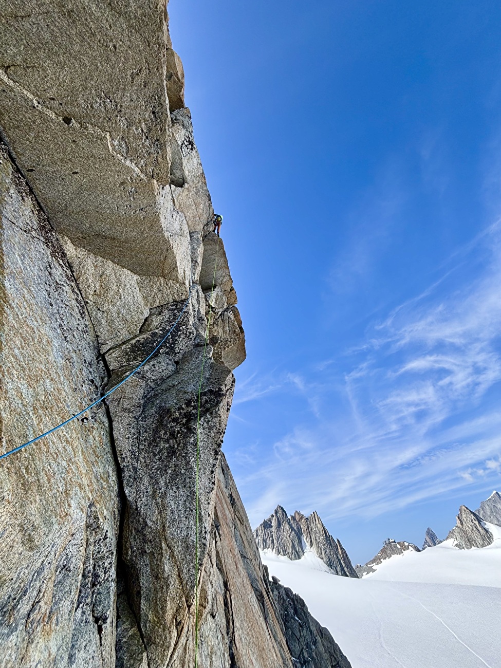 President Evil, nouvelle grande voie sur Rognon Vaudano (Mont Blanc) par Niccolò Bruni, Ezio Marlier